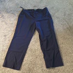 Women’s Ralph Lauren navy dress pants size medium 16W